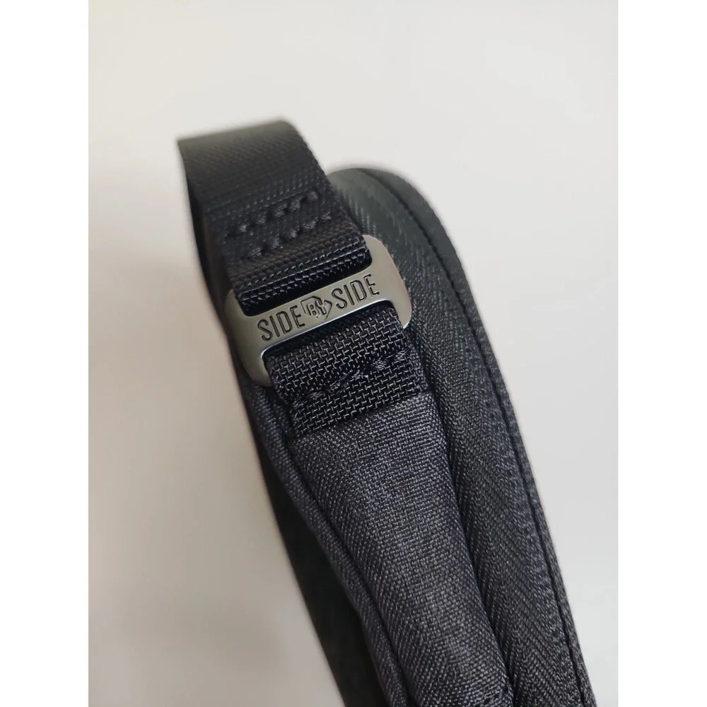 SIDE BY SIDE - Premium Pouch Organizer for Tech Gray Carry Travel Bag